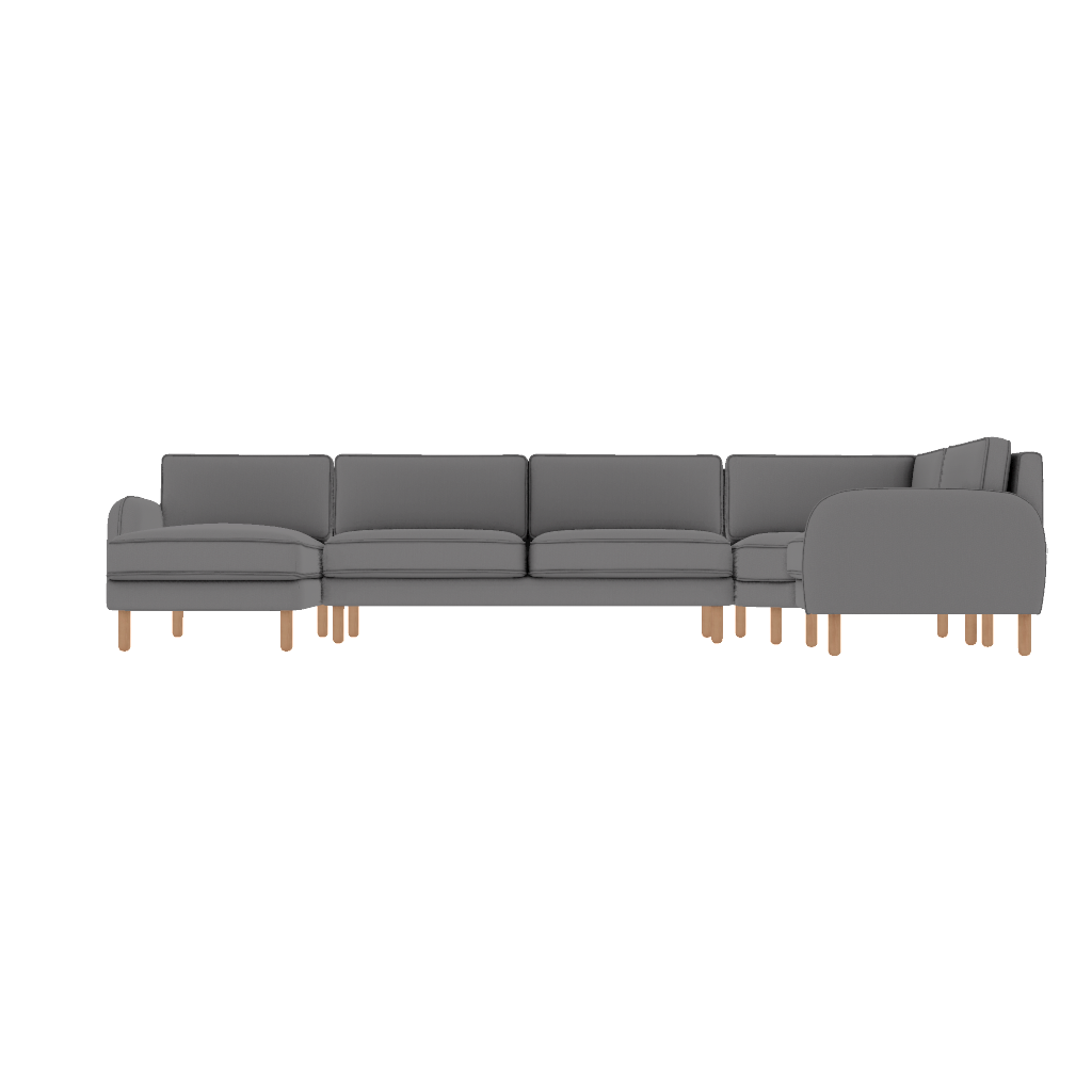 chillax 386 x 226 l kose fitilli post modern desenli kadife front