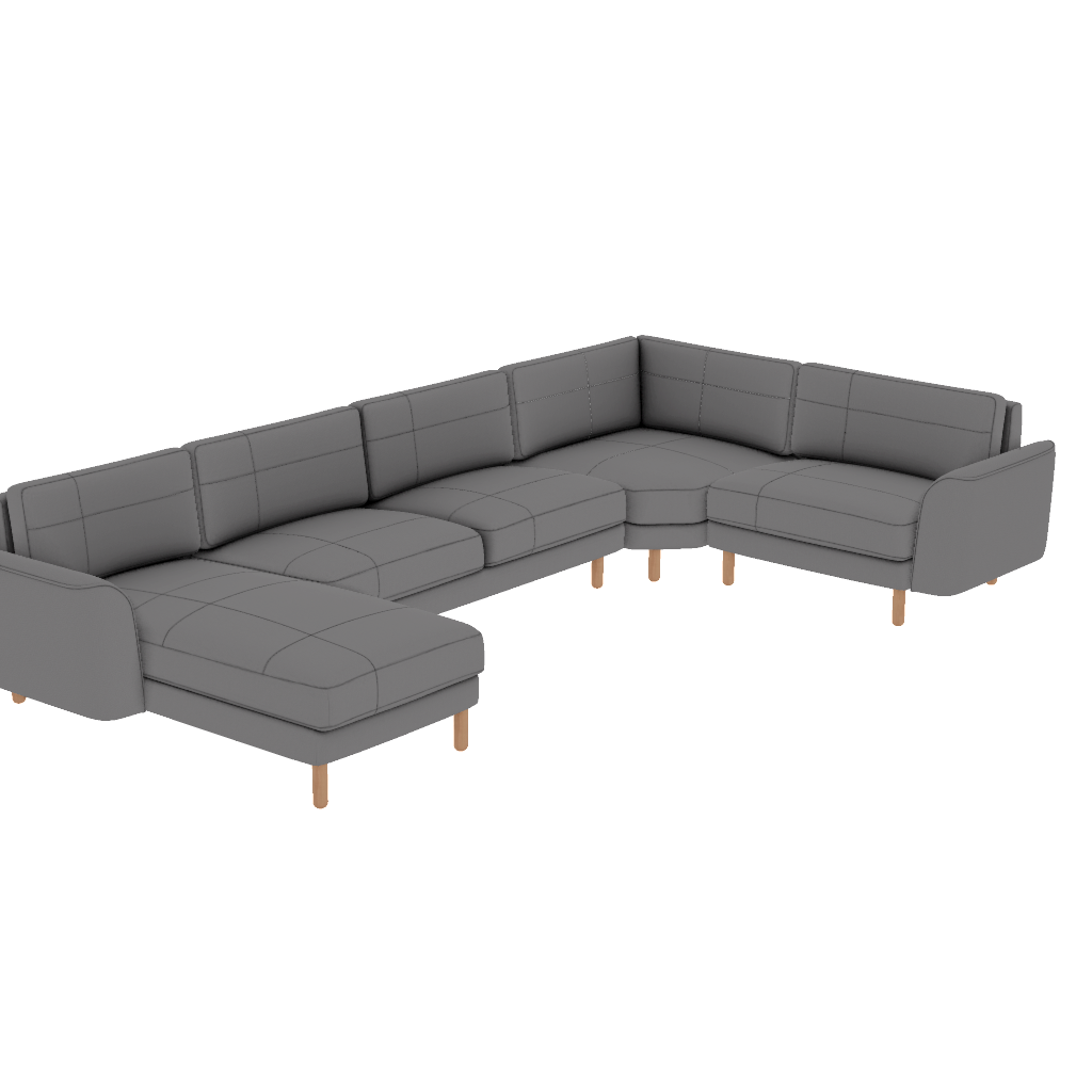 chillax 392 x 232 l kose dikisli italyan desenli kadife perspective