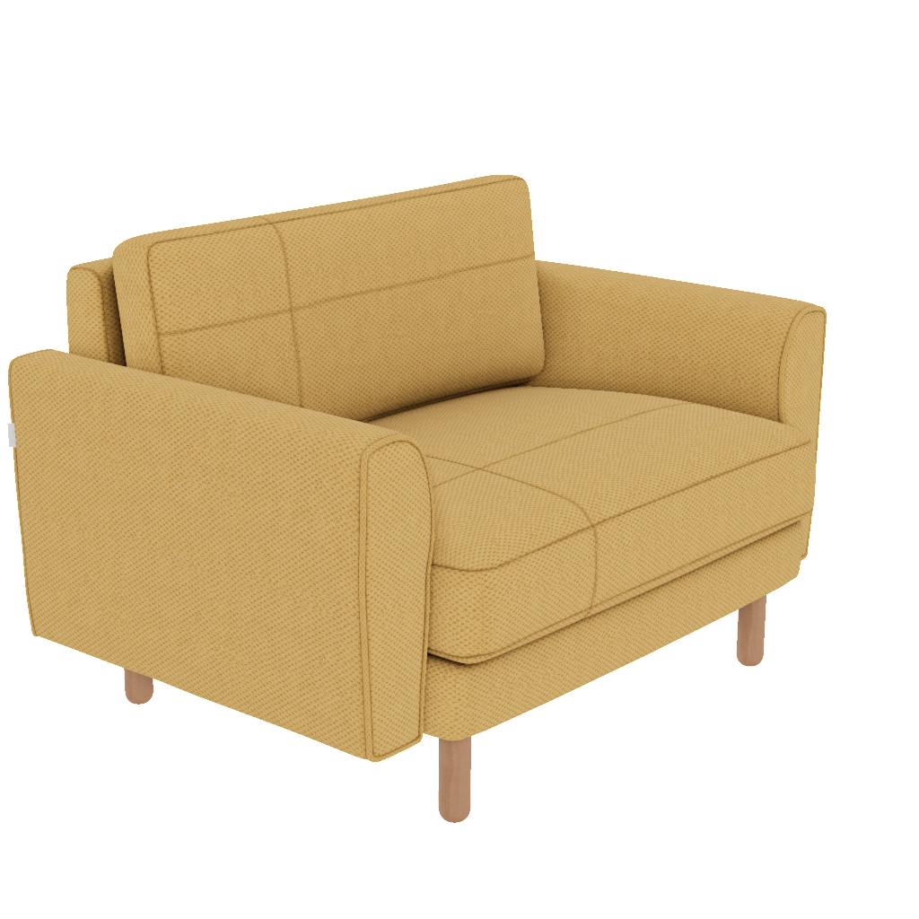 chillax loveseat dikisli iskandinav fulya kadife perspective