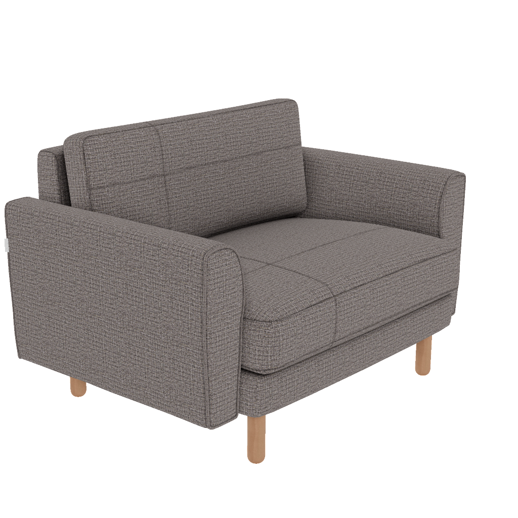 chillax loveseat dikisli iskandinav keten perspective