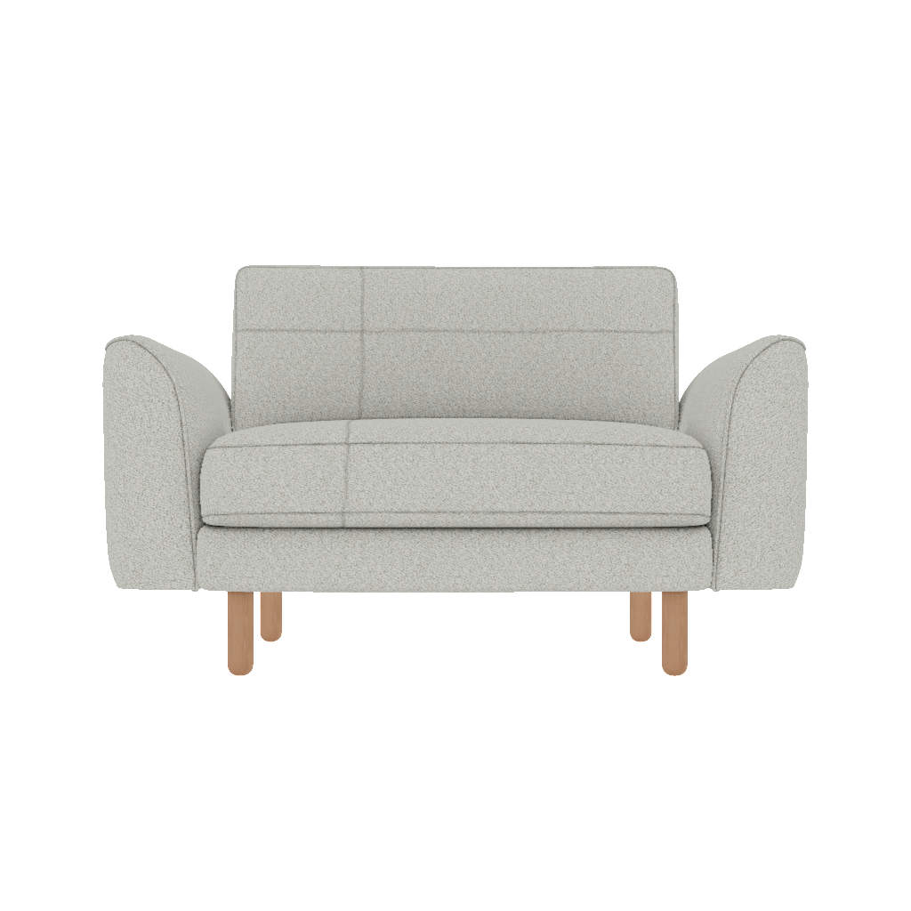 chillax loveseat dikisli italyan bukle front