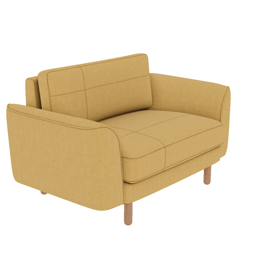 chillax loveseat dikisli italyan fulya kadife perspective