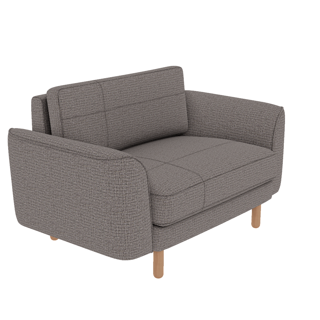 chillax loveseat dikisli italyan keten perspective