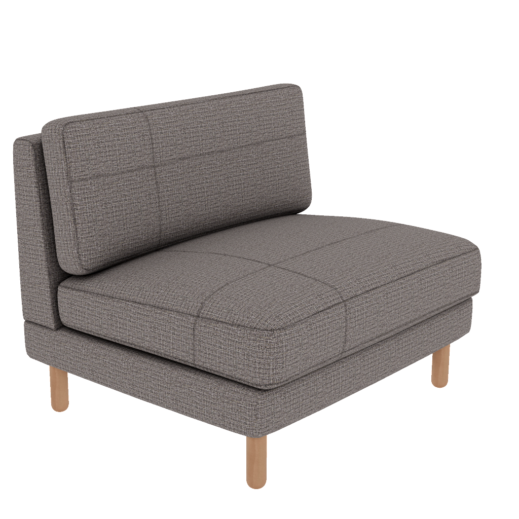 chillax loveseat dikisli kolsuz keten perspective