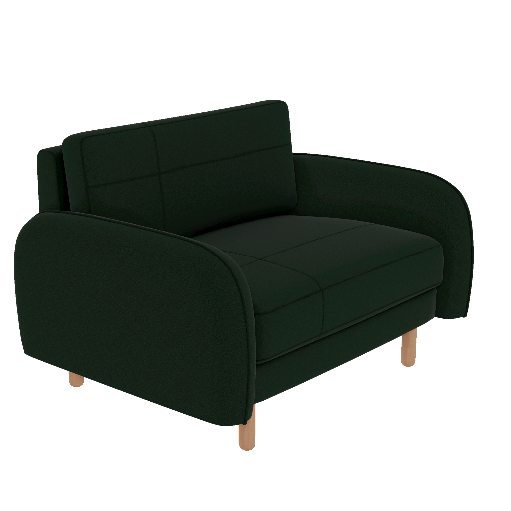 chillax loveseat dikisli post modern makro kadife perspective