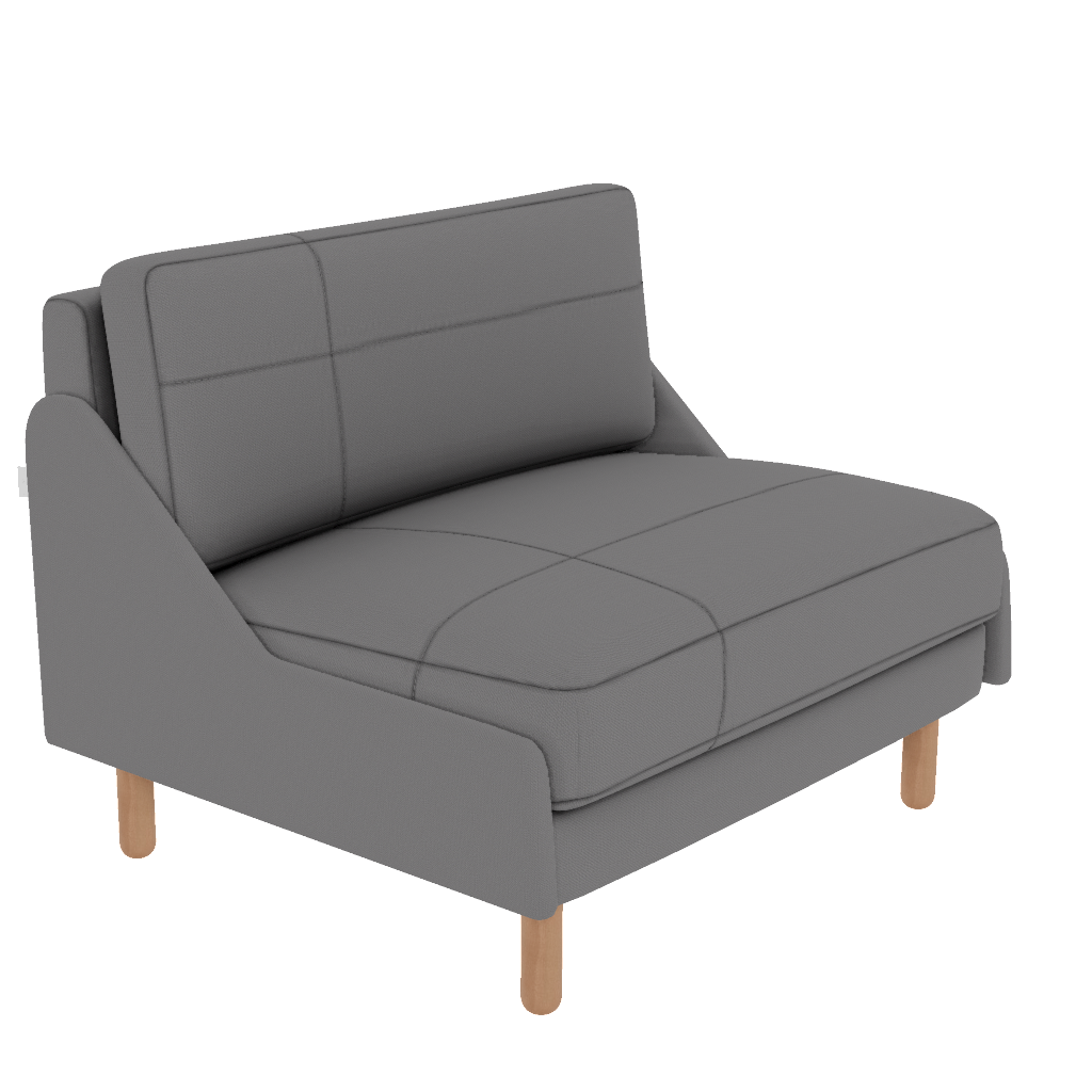 chillax loveseat dikisli tiny miny desenli kadife perspective