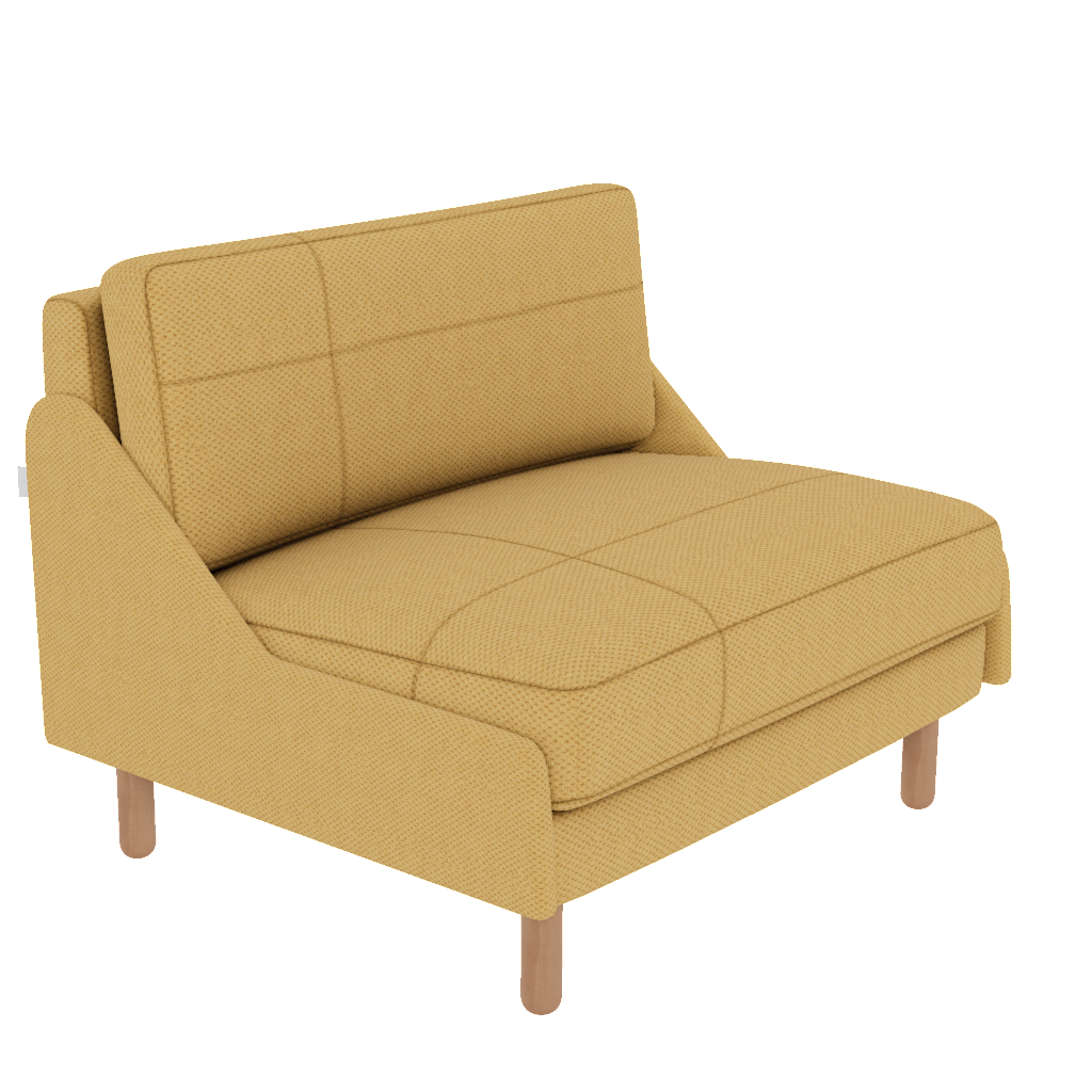 chillax loveseat dikisli tiny miny fulya kadife perspective