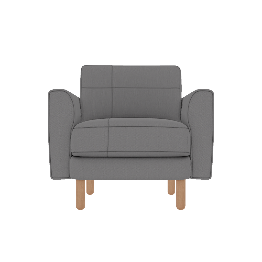 chillax tekli dikisli iskandinav desenli kadife front