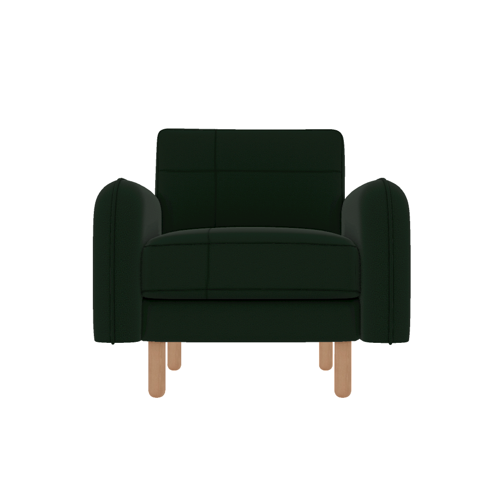 chillax tekli dikisli post modern makro kadife front