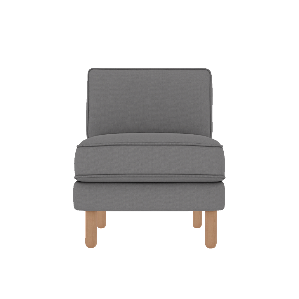 chillax tekli fitilli kolsuz desenli kadife front