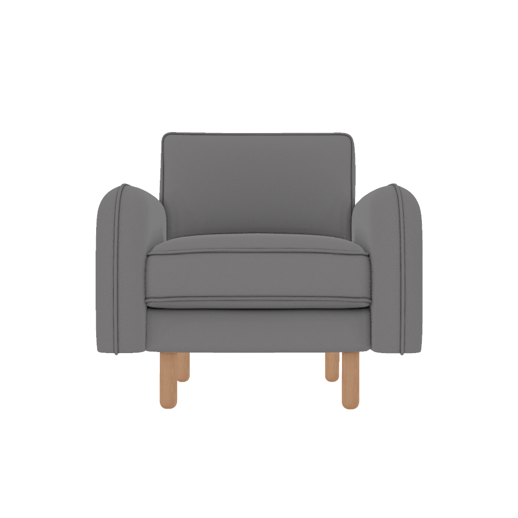 chillax tekli fitilli post modern desenli kadife front