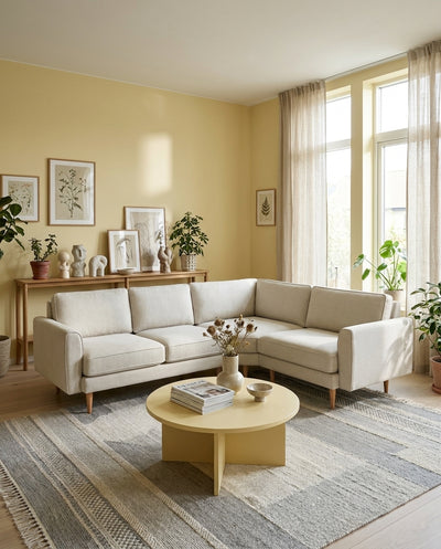 Chillax /  L Köşe / Fitilli / İskandinav Kol / Fulya Kadife / Fildişi Beyazı / Charlotte / Naturel